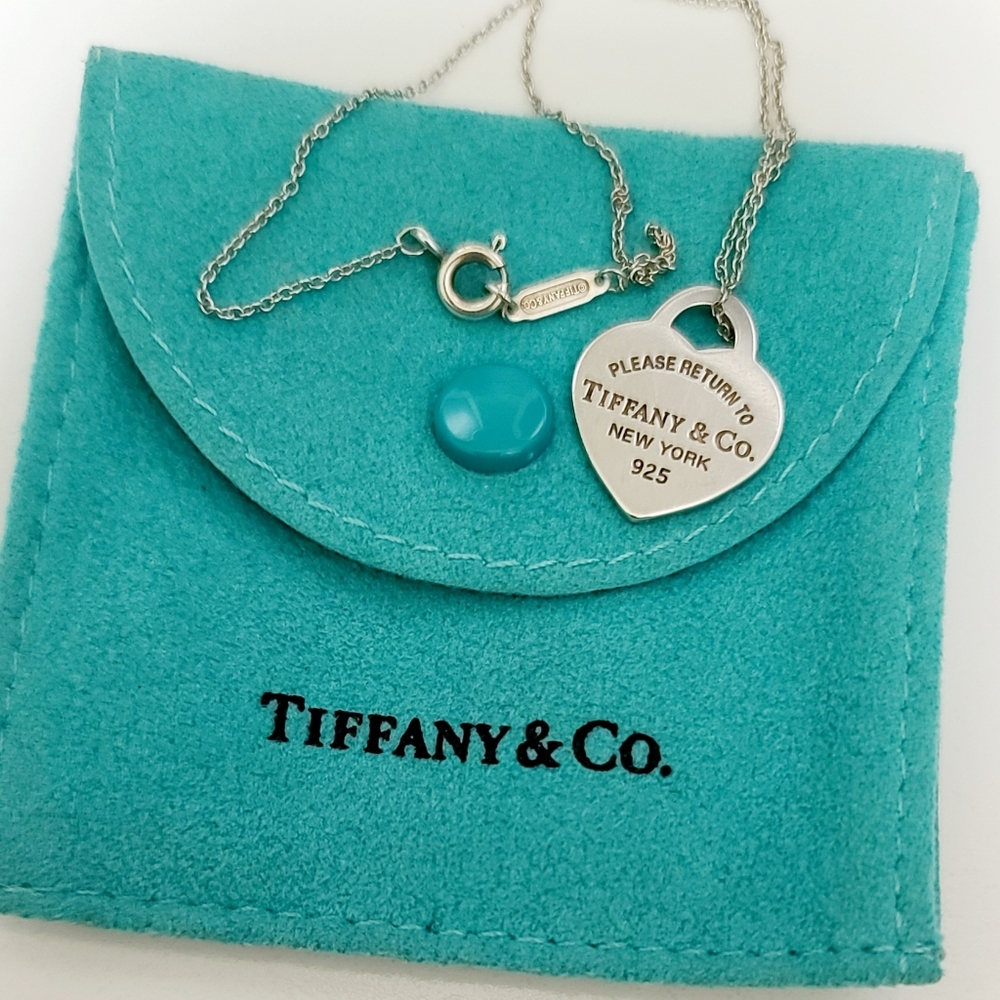 Small Sterling Silver Tiffany Heart